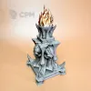 Описание картинки Элемент террейна Колонна и Факел Душ от Миниатюры и фигурки по цене 1 170руб | Свободный Рынок Миниатюр - СРМ - изображение - №3