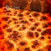 Описание картинки Магмовое озеро. Текстурная Подложка для НРИ и варгеймов от Big Brain Terrain по цене 3 950руб | Свободный Рынок Миниатюр - СРМ - изображение - №3