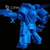 Описание картинки Blood Angels Chaplain with Jump Pack от MrMetalHorror по цене 350руб | Свободный Рынок Миниатюр - СРМ - изображение - №2