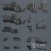 Описание картинки Night Lord jet bike от Destr по цене 400руб | Свободный Рынок Миниатюр - СРМ - изображение - №3