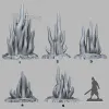 Описание картинки Ядовитые инопланетные растения. от Studio Cockatoo по цене 700руб | Свободный Рынок Миниатюр - СРМ - изображение - №3