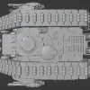 Описание картинки Land Raider от Хижина Мопса по цене 1 900руб | Свободный Рынок Миниатюр - СРМ - изображение - №2