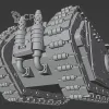 Описание картинки Land Raider от Хижина Мопса по цене 1 900руб | Свободный Рынок Миниатюр - СРМ - изображение - №3