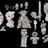 Описание картинки Captain with Relic Shield от Laboratory of Chaos по цене 150руб | Свободный Рынок Миниатюр - СРМ - изображение - №2