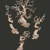 Описание картинки Dark Forest Trees от Studio Cockatoo по цене 200руб | Свободный Рынок Миниатюр - СРМ - изображение - №2