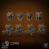 Описание картинки Assault Intercessors Salamander от WebWay 3D по цене 1 350руб | Свободный Рынок Миниатюр - СРМ - изображение - №4
