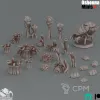 Описание картинки Глубокий улей - Детали ландшафта и подставок от Studio Cockatoo по цене 500руб | Свободный Рынок Миниатюр - СРМ - изображение - №2