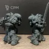 Описание картинки Black Templars - Черные Храмовники от Flameborn_Minis по цене 180руб | Свободный Рынок Миниатюр - СРМ - изображение - №2