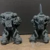 Описание картинки Black Templars - Черные Храмовники от Flameborn_Minis по цене 180руб | Свободный Рынок Миниатюр - СРМ - изображение - №4
