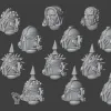 Описание картинки Death Guard heads upgrade kit от Хижина Мопса по цене 650руб | Свободный Рынок Миниатюр - СРМ - изображение - №3
