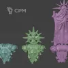 Описание картинки Black Templars Capitan от MrMetalHorror по цене 350руб | Свободный Рынок Миниатюр - СРМ - изображение - №2