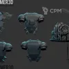 Описание картинки Space Wolvs Assault Intercessor Squad -10 Штук от MrMetalHorror по цене 1 000руб | Свободный Рынок Миниатюр - СРМ - изображение - №3