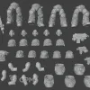 Описание картинки Space Wolves Intercessor Squad - 10 Штук от MrMetalHorror по цене 1 000руб | Свободный Рынок Миниатюр - СРМ - изображение - №2
