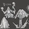 Описание картинки Yaldabaoth Officers от Grag18 по цене 800руб | Свободный Рынок Миниатюр - СРМ - изображение - №2