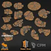 Описание картинки Basing Bits - Ruin Tiles от Studio Cockatoo по цене 260руб | Свободный Рынок Миниатюр - СРМ - изображение - №2