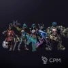 Описание картинки starter set for dnd synthrunners 32mm от R.E.print по цене 299руб | Свободный Рынок Миниатюр - СРМ - изображение - №2