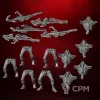 Описание картинки Necron Deathmarks Warhammer 40K, набор миниатюр Некроны, 5 фигурок для настольного варгейм от 3DSprint по цене 600руб | Свободный Рынок Миниатюр - СРМ - изображение - №2