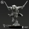Описание картинки Ratmen - Assassin OPR/Deathmaster от Laboratory of Chaos по цене 100руб | Свободный Рынок Миниатюр - СРМ - изображение - №3