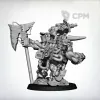Описание картинки Миниатюра Ork "Mezgob scrap boss", Warboss Mega Armour от Brother Ork по цене 930руб | Свободный Рынок Миниатюр - СРМ - изображение - №3