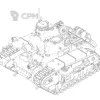 Описание картинки Rogal Dorn Battle Tank от koksee по цене 2 500руб | Свободный Рынок Миниатюр - СРМ - изображение - №4