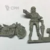 Описание картинки US Military Policeman on Harley Davidson motor cycle от  по цене 350руб | Свободный Рынок Миниатюр - СРМ - изображение - №2