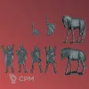 Описание картинки Каролингские знаменосцы | Carolingian Banner and Hornblower от W1L50n по цене 700руб | Свободный Рынок Миниатюр - СРМ - изображение - №3
