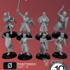 Описание картинки Рыцари 13 век | 13th Century Knights от W1L50n по цене 1 100руб | Свободный Рынок Миниатюр - СРМ - изображение - №2