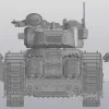Описание картинки Rogal Dorn Battle Tank / Боевой танк «Рогал Дорн» от MOKROEMESTO по цене 100руб | Свободный Рынок Миниатюр - СРМ - изображение - №4