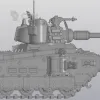 Описание картинки Rogal Dorn Battle Tank / Боевой танк «Рогал Дорн» от MOKROEMESTO по цене 100руб | Свободный Рынок Миниатюр - СРМ - изображение - №5