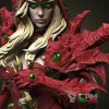 Описание картинки Валира Сангвинар World of Warcraft от Кира по цене 15 000руб | Свободный Рынок Миниатюр - СРМ - изображение - №4