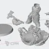 Описание картинки Praetor White Scars от @Avdohaprint по цене 700руб | Свободный Рынок Миниатюр - СРМ - изображение - №2