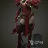 Описание картинки Валира Сангвинар World of Warcraft от Кира по цене 15 000руб | Свободный Рынок Миниатюр - СРМ - изображение - №2