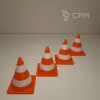 Описание картинки Конусы дорожные, пластиковые. 2 шт. от Макс.Т-27 по цене 150руб | Свободный Рынок Миниатюр - СРМ - изображение - №10