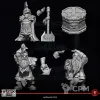 Описание картинки Dwarves Clan Heir on Oath Stone от Recruiter по цене 650руб | Свободный Рынок Миниатюр - СРМ - изображение - №4