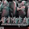 Описание картинки Dwarves Clan Warriors от Recruiter по цене 1 400руб | Свободный Рынок Миниатюр - СРМ - изображение - №2