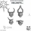 Описание картинки Chaos Space Marines Helmets v5 от  по цене 80руб | Свободный Рынок Миниатюр - СРМ - изображение - №2