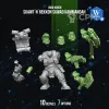 Описание картинки Skawt`n`Rekkon Skwad Kammandah от WebWay 3D по цене 450руб | Свободный Рынок Миниатюр - СРМ - изображение - №2