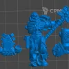 Описание картинки Chaplain powerfist 4E от 3Д-Печка по цене 250руб | Свободный Рынок Миниатюр - СРМ - изображение - №2