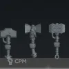 Описание картинки Молоты 3 (Emberforge hammer set 3) от Северная печать по цене 35руб | Свободный Рынок Миниатюр - СРМ - изображение - №2