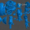 Описание картинки Chaos Knight Nurgle от 3Д-Печка по цене 3 500руб | Свободный Рынок Миниатюр - СРМ - изображение - №2