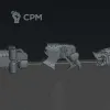 Описание картинки тяжелые пистолеты (big pistol heavy guard) от Северная печать по цене 30руб | Свободный Рынок Миниатюр - СРМ - изображение - №2