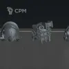 Описание картинки наплечники 3 (shoulder pads set 3) от Северная печать по цене 25руб | Свободный Рынок Миниатюр - СРМ - изображение - №2