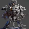 Описание картинки Knight Questoris of the Darkest Order от 3Д-Печка по цене 3 000руб | Свободный Рынок Миниатюр - СРМ - изображение - №2