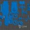 Описание картинки Death Vampire Chariot от 3Д-Печка по цене 1 500руб | Свободный Рынок Миниатюр - СРМ - изображение - №2