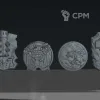 Описание картинки Щиты 1(Emberforge shields) от Северная печать по цене 50руб | Свободный Рынок Миниатюр - СРМ - изображение - №2