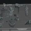 Описание картинки Апгрейд пак для дредноута (Emberforge dred kit) от Северная печать по цене 1 100руб | Свободный Рынок Миниатюр - СРМ - изображение - №2