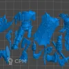 Описание картинки Exalted Hero of Chaos от 3Д-Печка по цене 300руб | Свободный Рынок Миниатюр - СРМ - изображение - №2