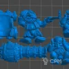 Описание картинки Dwarfs - Flame Cannon 3rd Ed от 3Д-Печка по цене 400руб | Свободный Рынок Миниатюр - СРМ - изображение - №2