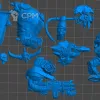 Описание картинки Armageddon Warboss от 3Д-Печка по цене 400руб | Свободный Рынок Миниатюр - СРМ - изображение - №2