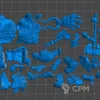 Описание картинки Dwarf Lords with Shieldbearers от 3Д-Печка по цене 500руб | Свободный Рынок Миниатюр - СРМ - изображение - №2